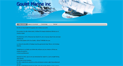 Desktop Screenshot of gouletmarine.com